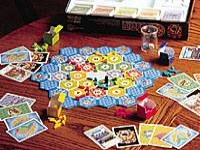 Aufgebautes Spielfeld 2